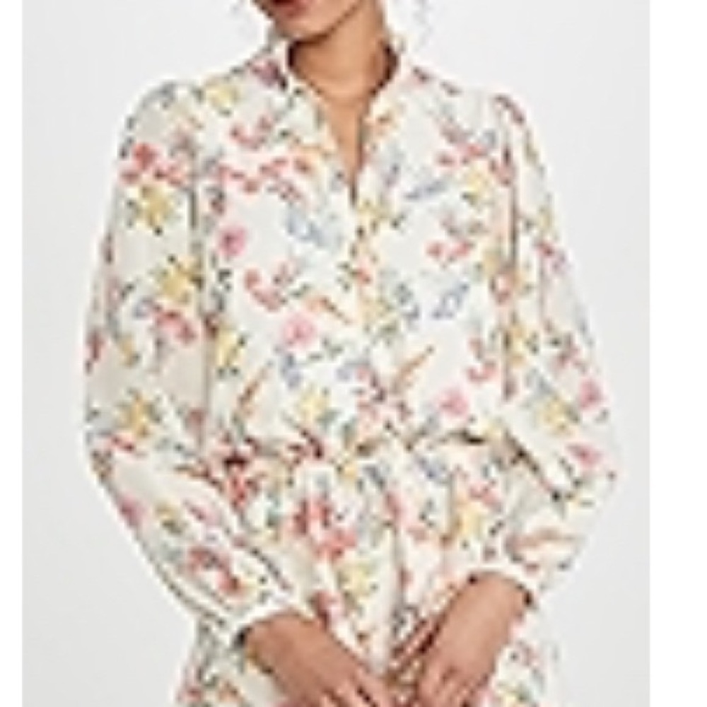 Yumi Kim Floral Mini Dress - White, Pink, Yellow, Blue